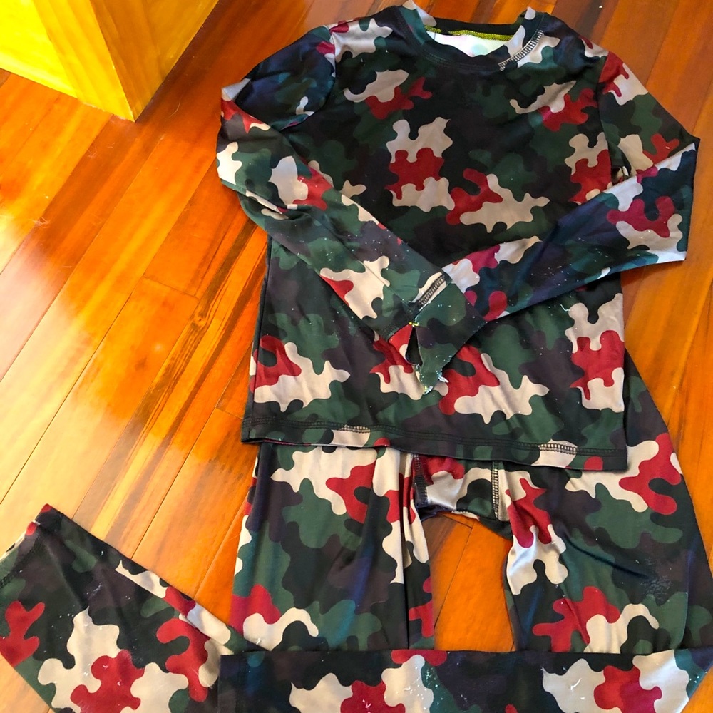Climatesmart Boys M Long Sleeve Top & Pants (x2)